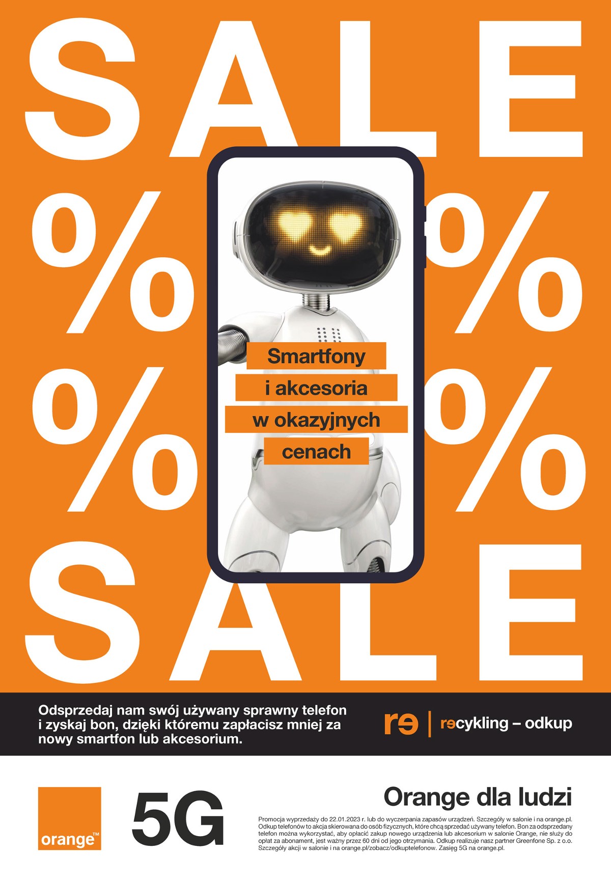 Orange przypomina o możliwości odsprzedania lub oddania do recyklingu starych telefon&oacute;wl