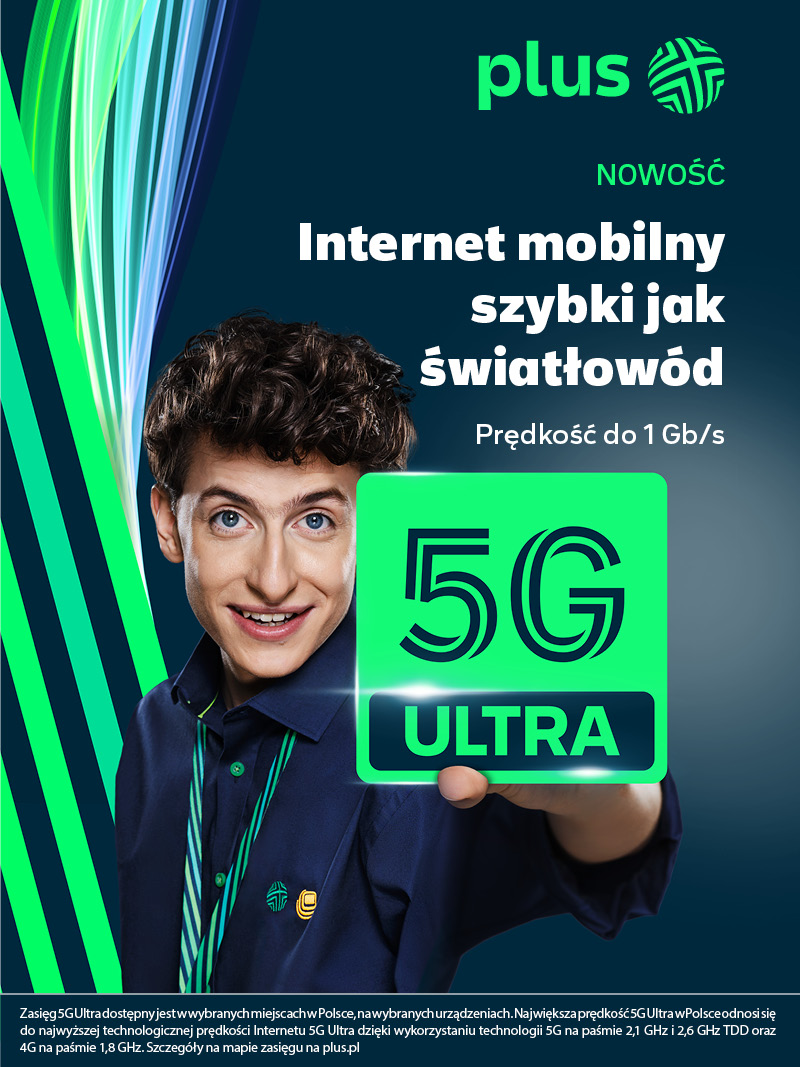 Plus jest liderem w Polsce, jeśli chodzi o technologię i prędkość internetu mobilnego